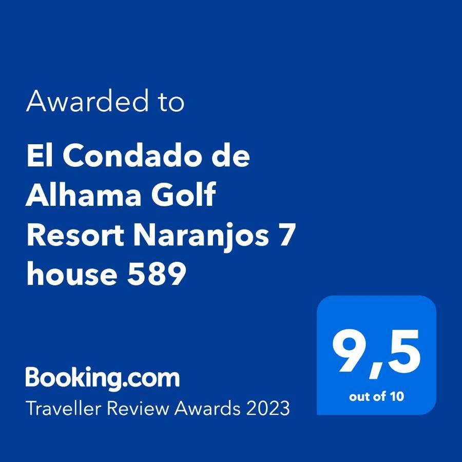 El Condado De Alhama Golf Resort Naranjos 7 House 589 Alhama de Murcia Bagian luar foto